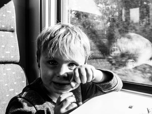 istock Shy little boy, cute look 1056609806