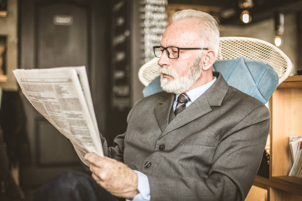 istock Newspaper in the morning. 1056616738