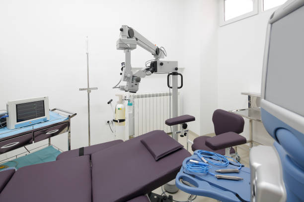 istock Medical ophthalmology laboratory and surgery room 1056618926