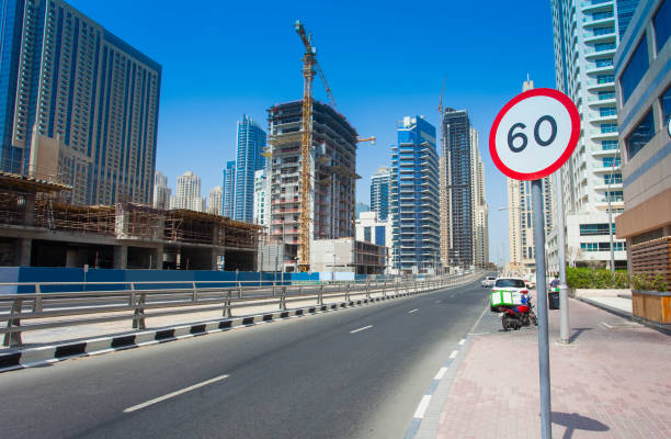 istock small street in Dubai city downtown. 1056620796