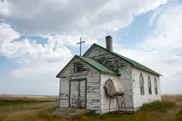 istock Little Church on the Prairie 1056620998
