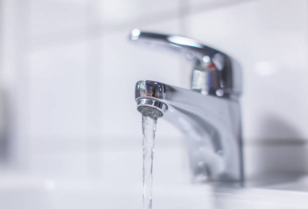Water tap. Photo from Finland. Water tap. Photo from Finland. faucet photos stock pictures, royalty-free photos & images