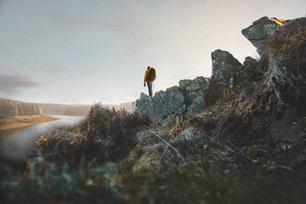 istock Hiker photographs landscape 1056632638