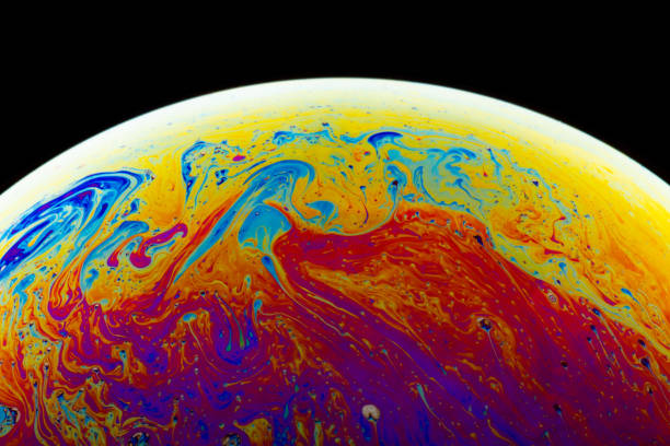 istock Macro shot of a soap bubble 1056641326