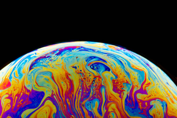 istock Macro shot of a soap bubble 1056641352