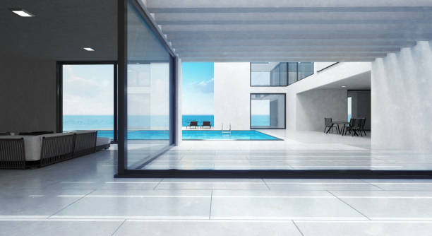 istock summer house residence interior view 1056650324