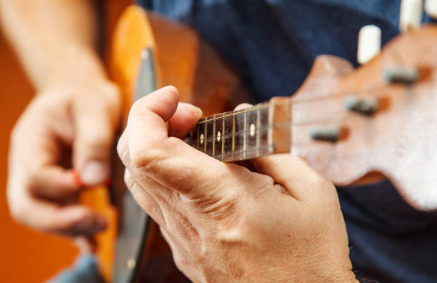 istock man playing the mandolin. hands closeup 1056651312