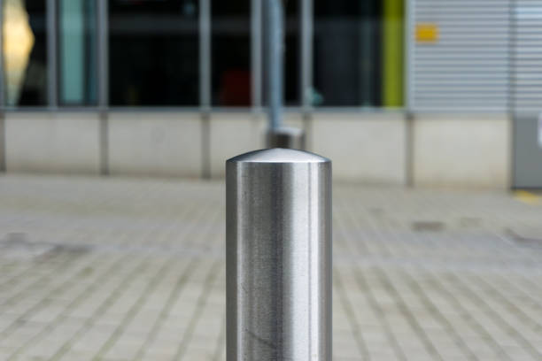 istock Steel post on the street 1056655676