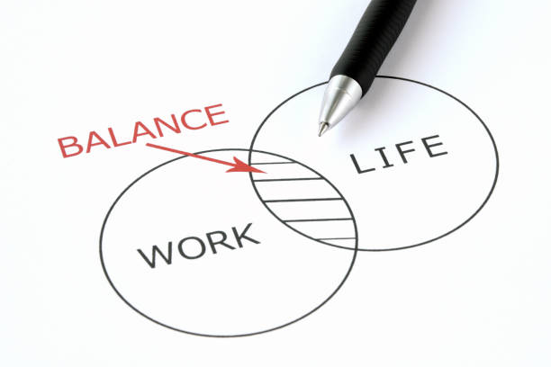 일 생활 균형 - work life balance 뉴스 사진 이미지