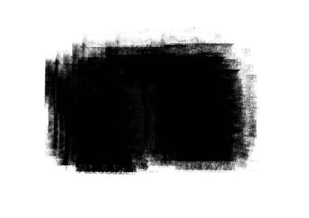 istock Black color graphic patches graphic brush strokes design effect element for background 1056663618