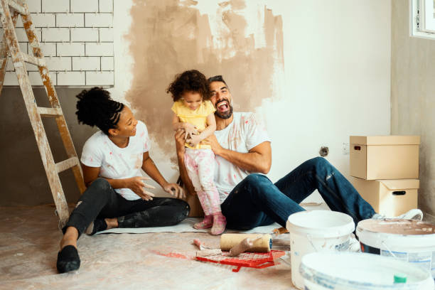 istock Beautiful home for beautiful family 1056677324