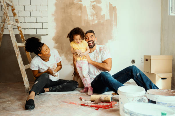 istock Beautiful home for beautiful family 1056677366