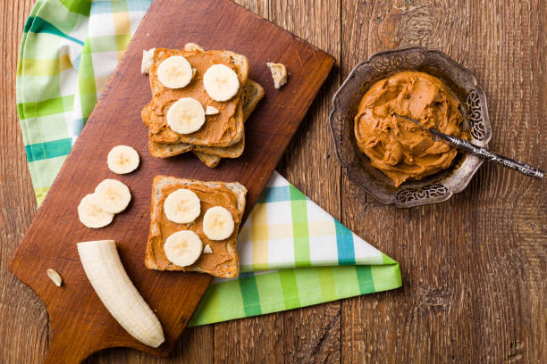 istock sandwich with peanut butter and banana 1056683724