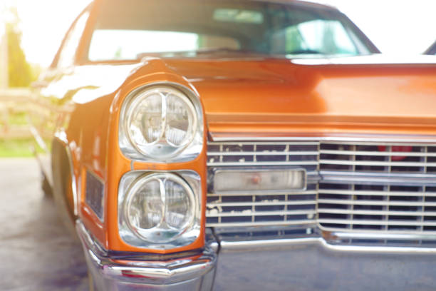 istock Blurry image in front of the  car scene behind as the sun .Selective focus. 1056692964
