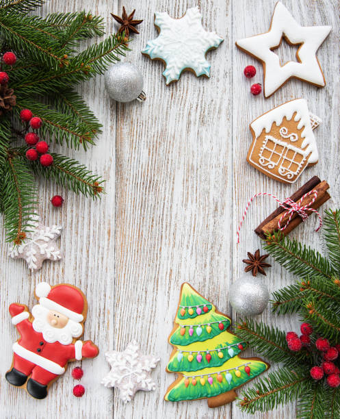 istock Chrisas decoration with cookies 1056696764