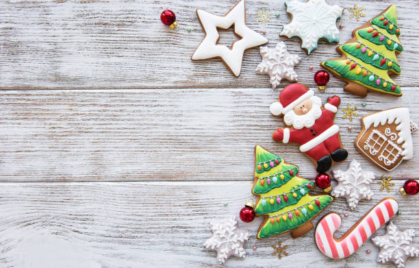 istock Christmas homemade gingerbread cookies 1056696800