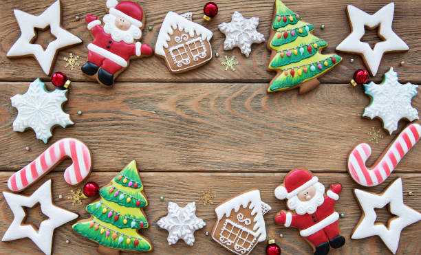 istock Christmas homemade gingerbread cookies 1056696806