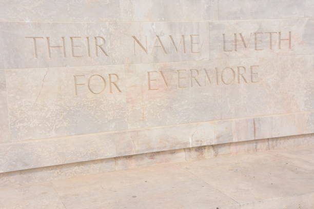istock A sign in a military cemetery 1056698010
