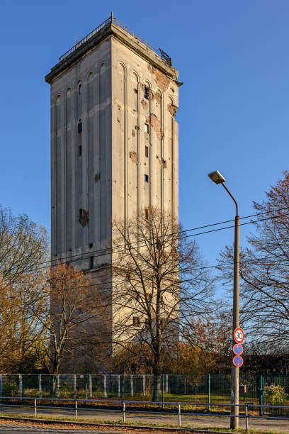 istock Historical water tower in Berlin-Heinersdorf 1056698610