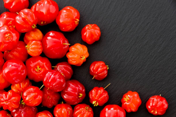 istock Tropical fruit called Pitanga, Brazilian cherry, Suriname cherry 1056703772
