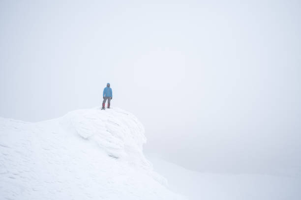 istock Mountain hiking in the winter 1056704858