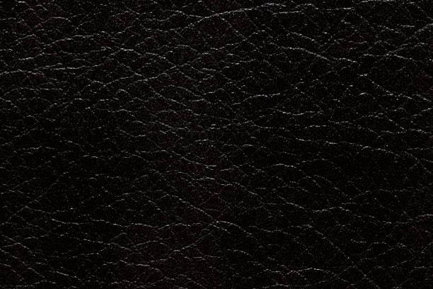 istock Just stylish leatherette texture in black tone. 1056705972