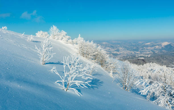 istock Winter mountain snowy landscape 1056710732