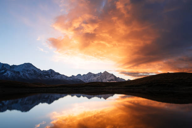 istock Koruldi - mountain lake in Samegrelo-zemo svaneti, Georgia 1056721142