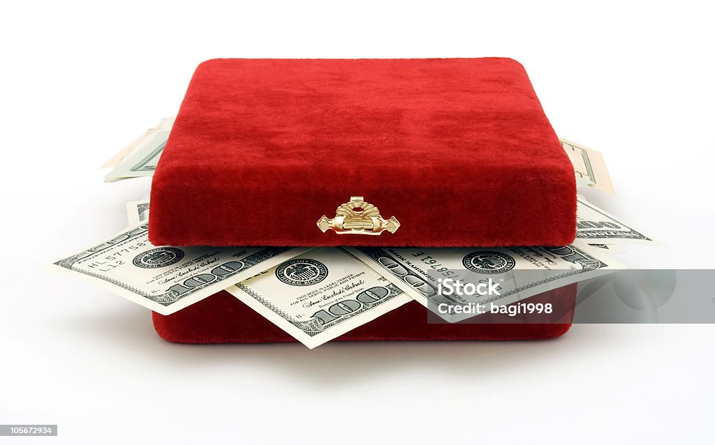 Pudełko na prezenty - Zbiór zdjęć royalty-free (Banknot)