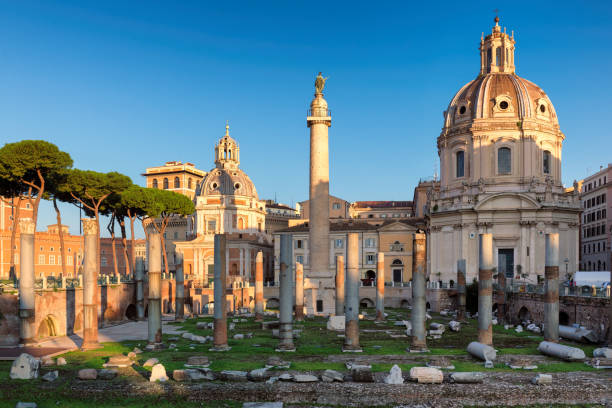 Trajan's Forum in Rome, Italy