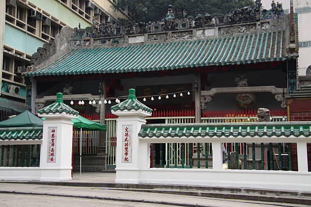 the man mo temple exterior hong kong
