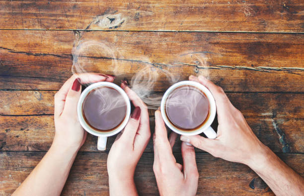 istock A cup of tea in the hands. Selective focus. Drink. 1056740476