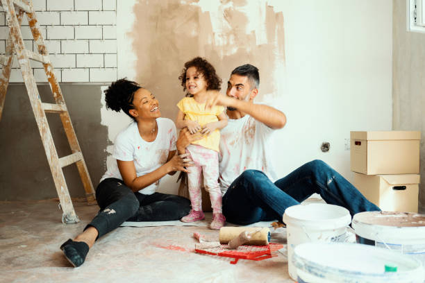 istock Beautiful home for beautiful family 1056741600