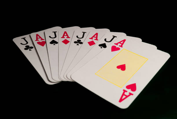 istock Smiling poker cards 1056751854