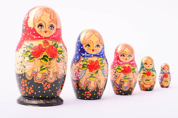istock Matryoshka doll, Russian Souvenir 105675785