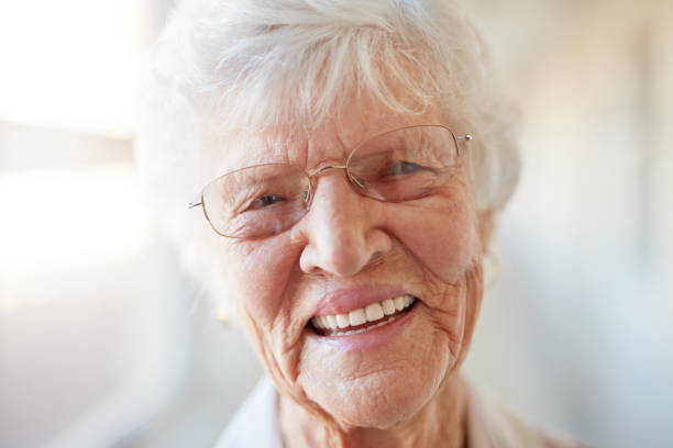 istock The face of a life well lived 1056767216