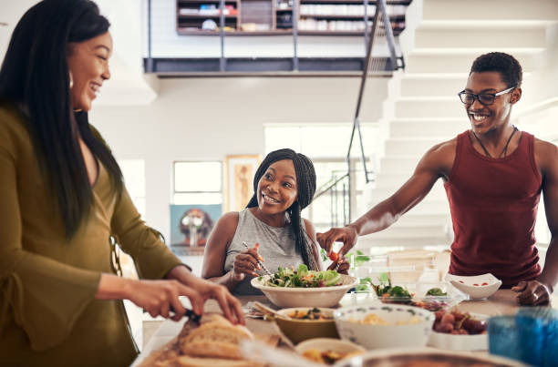 istock Eating healthy and feeling happy 1056774408