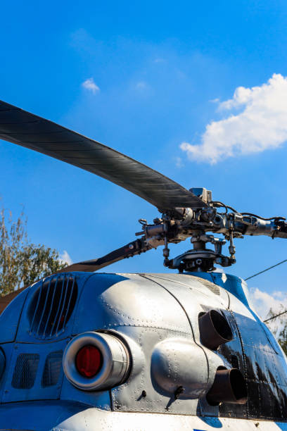 istock Rotor of helicopter close-up 1056782120