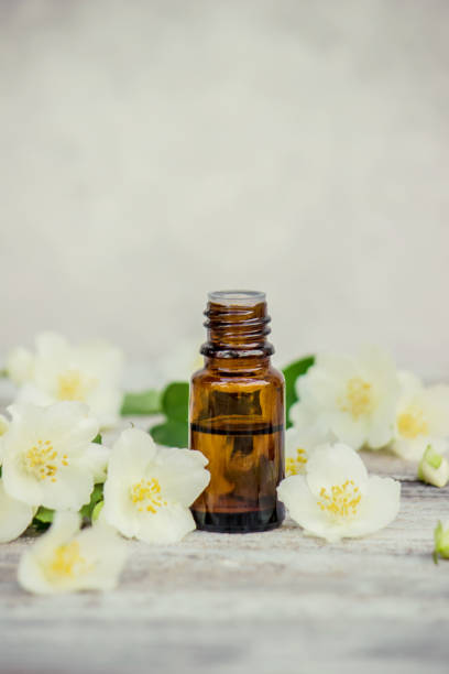istock Jasmine essential oil. selective focus. nature aroma. 1056788218