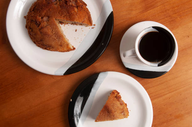 istock coffee and banana cake 1056792858