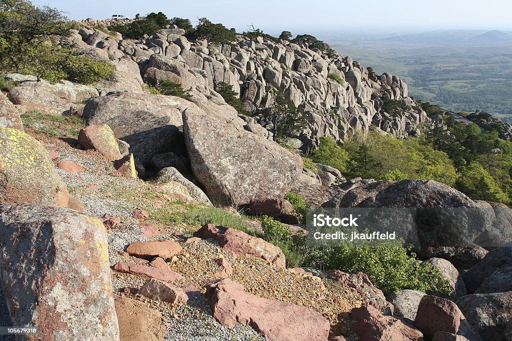 Gipfel des Mount Scott, Oklahoma - Lizenzfrei Oklahoma Stock-Foto