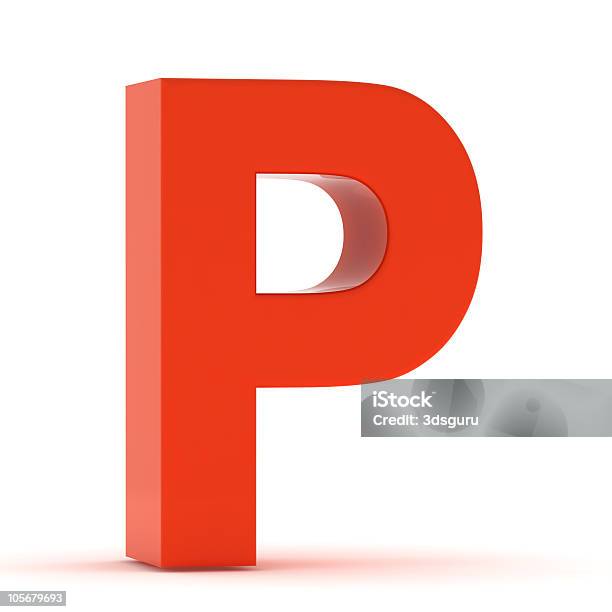 A Letra Pred Plástico - Fotografias de stock e mais imagens de Alfabeto - Alfabeto, Figura para recortar, Forma