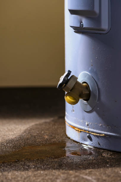 istock A leaking faucet on a domestic water heater 1056805222