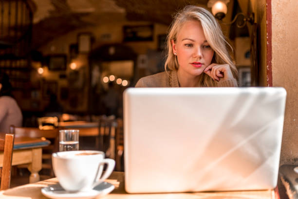 istock Woman working in the bar 1056805244