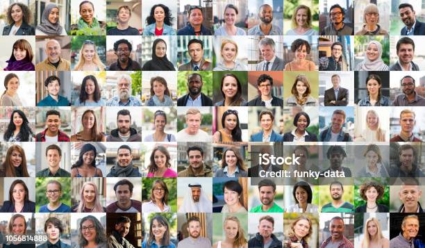 Echte Menschen Der Welt Stockfoto und mehr Bilder von Menschen - Menschen, Multikulturelle Gruppe, Menschliches Gesicht