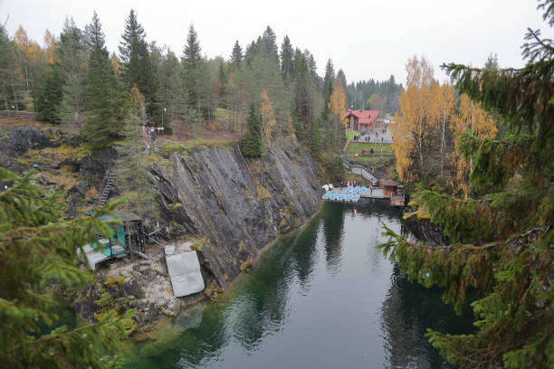 istock Mountain Park Ruskeala, Karelia, Russia 1056822582