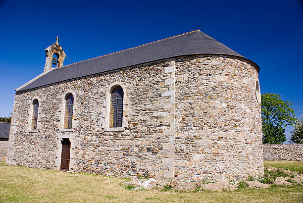 istock Ancient Stone breton chapel,brittany,france 105683011