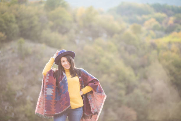 istock Attractive brunette girl dreaming and enjoying life. 1056831022