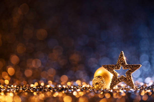 istock Christmas Ornaments - Decoration Defocused Bokeh Background 1056832824