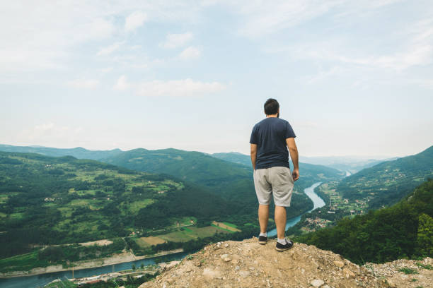 istock Hiking above the canyon 1056834400